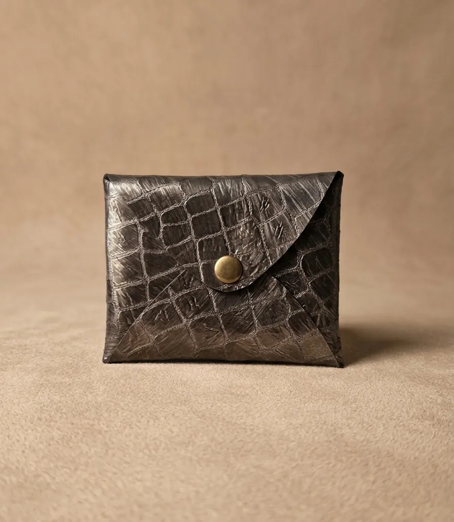Porte-cartes ~ Crocodile d'Acier