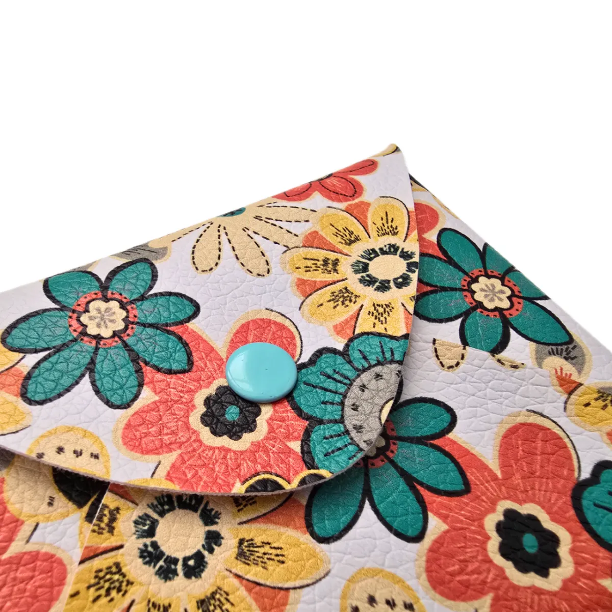 Porte-cartes ~ Toile Vintage 70's - vue alternative