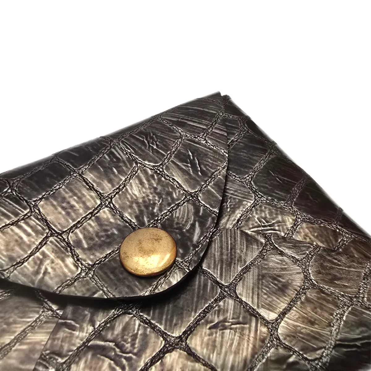 Porte-cartes ~ Crocodile d'Acier - vue alternative