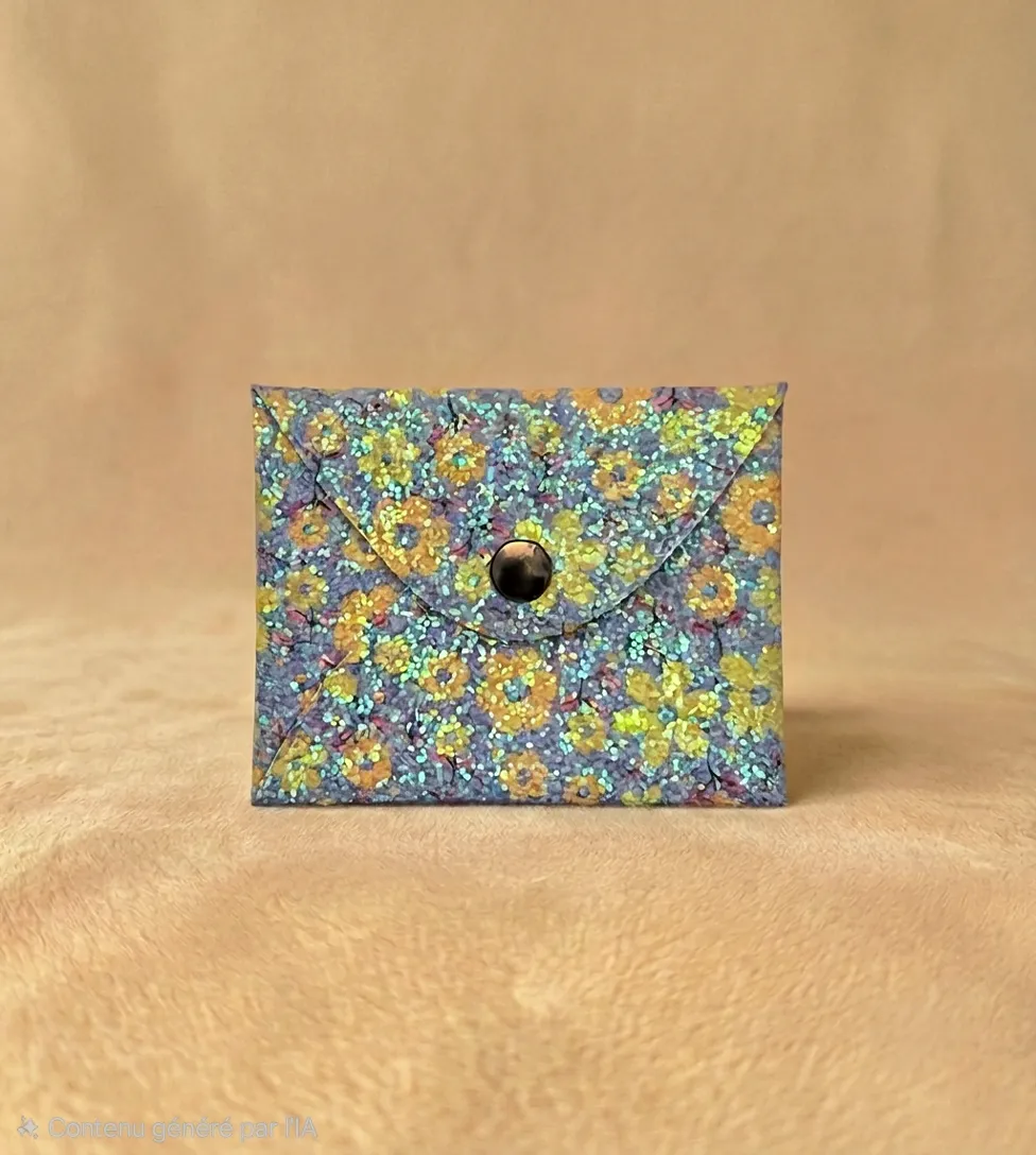 Porte-cartes ~ Éclat Fleuri