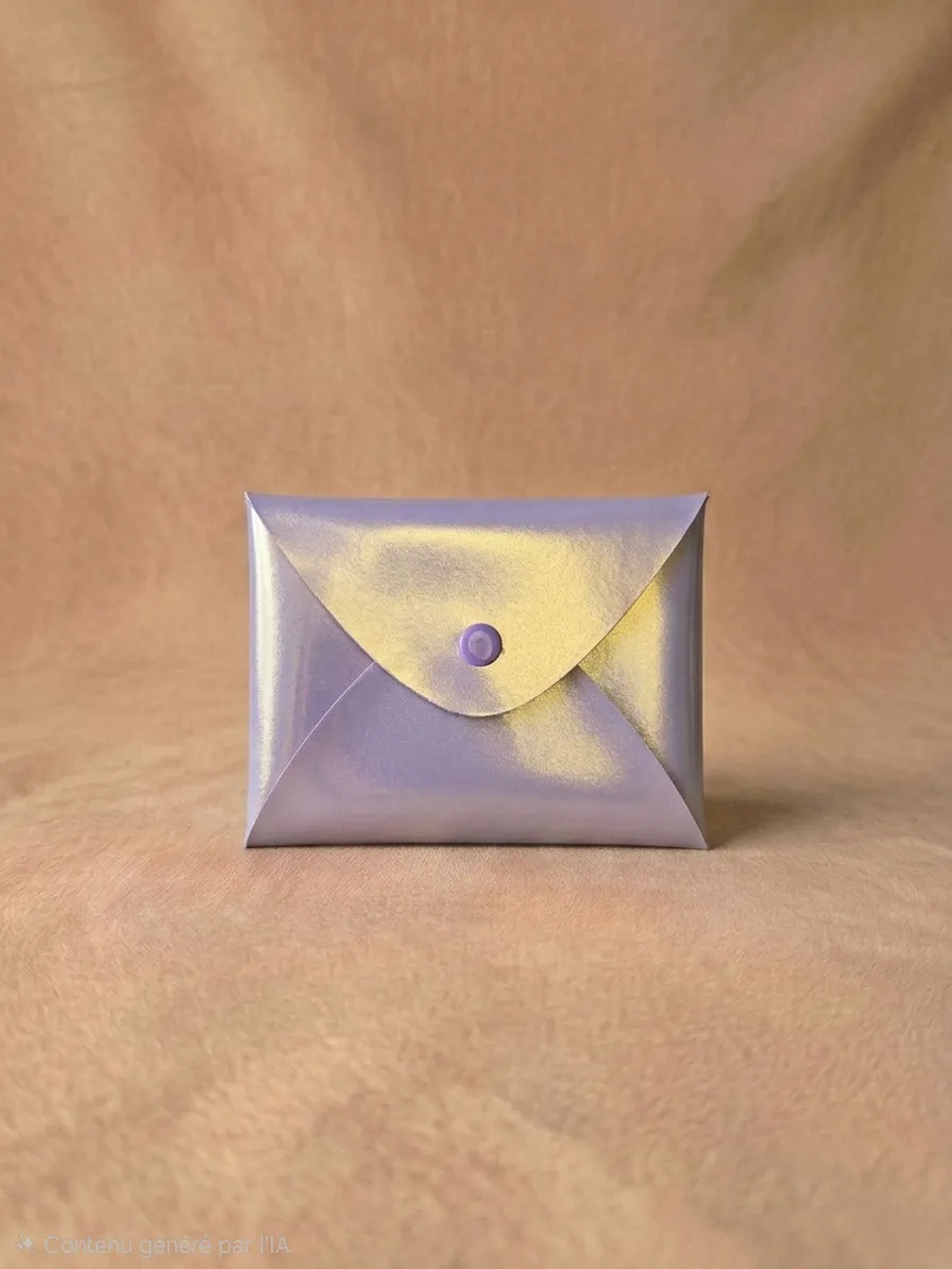 Porte-cartes ~ L’Éclipse Lilas